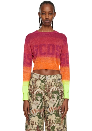 GCDS Multicolor Degradé Sweater