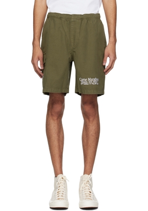 Carne Bollente Khaki A Short Run Shorts