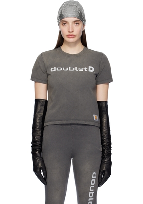 doublet Black Printed T-Shirt