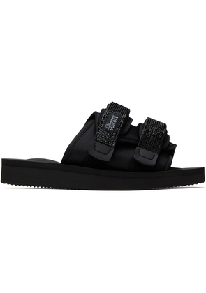 Blumarine Black Suicoke Edition Moto Sandals