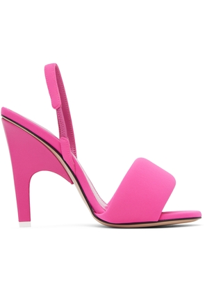 The Attico Pink Rem Heeled Sandals