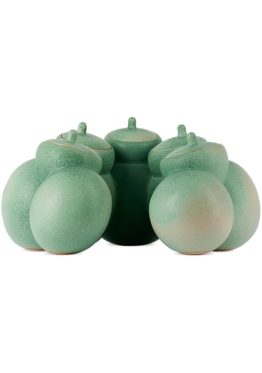 Daniel Cavey Green Cluster Jars