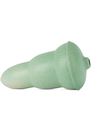 Daniel Cavey Green Medium Diatom 43 Vase