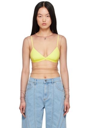 Mugler Tan Gradient Long Sleeve T-Shirt