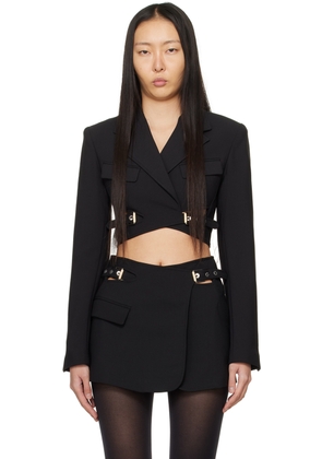 Dion Lee Black Interlock Blazer