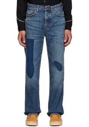 Nudie Jeans Blue Tuff Tony Jeans