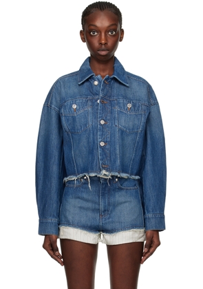 A. P.C. Indigo Natacha Ramsay-Levi Edition Sainters Denim Jacket
