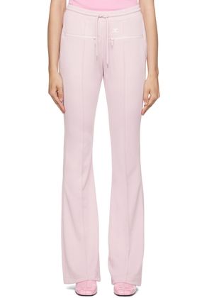 Courrèges Pink Classic Track Pants