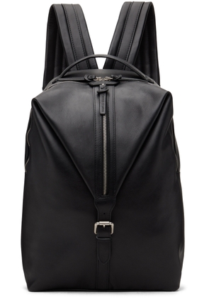 Officine Creative Black Jules 001 Backpack