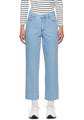A. P.C. Blue New Sailor Jeans