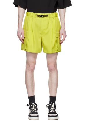 Emporio Armani Green Press-Release Shorts