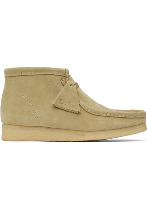 Clarks Originals Beige Wallabee Desert Boots