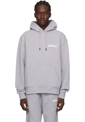 JACQUEMUS Gray Les Classiques 'Le Sweatshirt Jacquemus' Hoodie