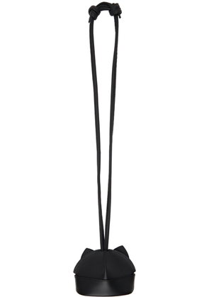 Charles Jeffrey LOVERBOY Black Ears Beanie Leather Keychain Necklace