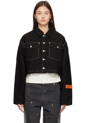Heron Preston Black Cropped Jacket