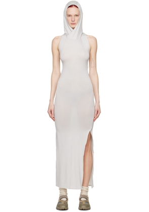 POST ARCHIVE FACTION (PAF) Gray 6.0 Right Midi Dress