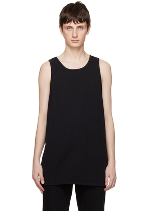 John Elliott Black Rugby Tank Top