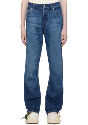 Heron Preston Blue Ex-Ray Jeans