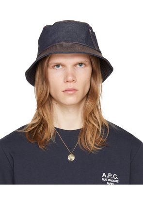 A. P.C. Navy Thais Bucket Hat