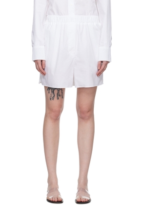 The Frankie Shop White Lui Shorts