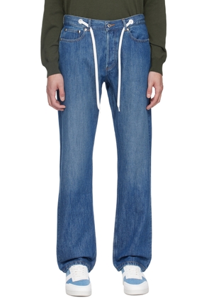 A. P.C. Indigo Natacha Ramsay-Levi Edition Sureau Jeans