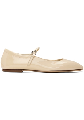 Aeyde Off-White Uma Ballerina Flats