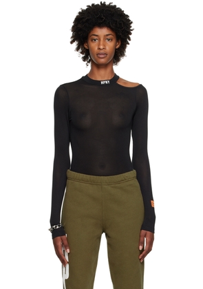 Heron Preston Black 'HPNY' Long Sleeve T-Shirt