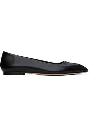 Aeyde Black Ida Nappa Ballerina Flats