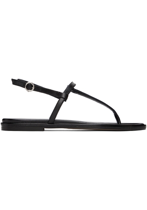 Aeyde Black Nala Sandals