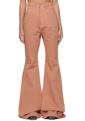 Rick Owens DRKSHDW Pink Bolan Jeans