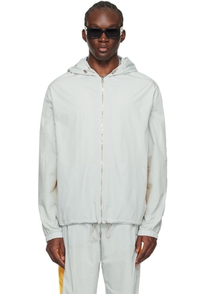 Lanvin Gray & Yellow Future Edition Jacket