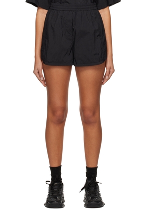 Juun. J Black Drawstring Shorts