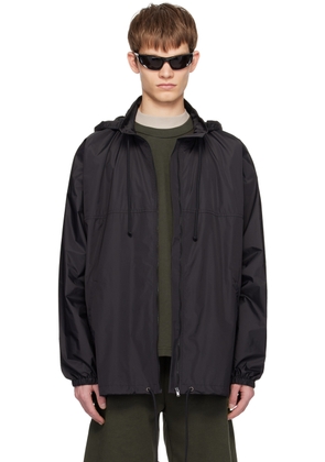 The Row Black Jett Bomber Jacket