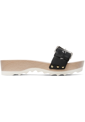 Stella McCartney Black Elyse Sandals