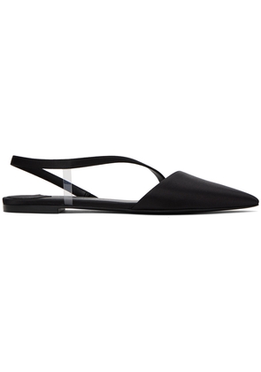Stella McCartney Black Iconic D'Orsay Slippers