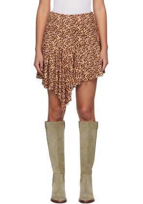 Isabel Marant Etoile Brown Juliany Miniskirt