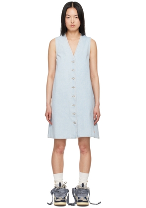 ERL Blue Levi's Edition Denim Minidress