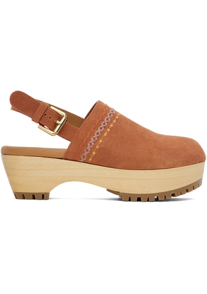 See by Chloé Orange Pheebe Clogs