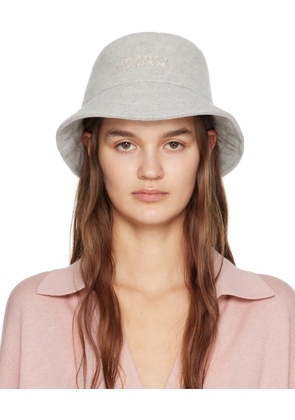 Isabel Marant Gray Giorgia Bucket Hat