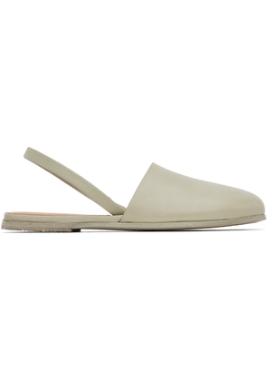 Marsèll SSENSE Exclusive Green Marcella Slingback Slippers
