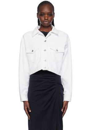 Isabel Marant White Tadia Denim Jacket