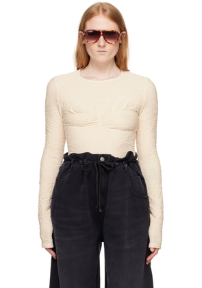 Isabel Marant Off-White Floride Long Sleeve T-Shirt