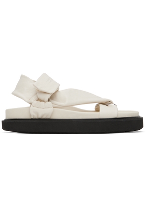 Isabel Marant White Naori Leather Sandals