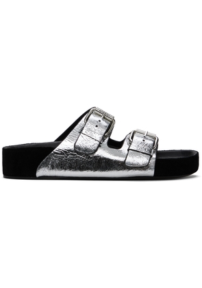 Isabel Marant Silver Lennyo Sandals