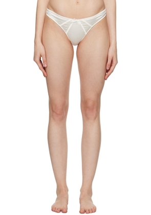 Agent Provocateur White Mercy Thong