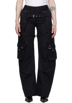 Off-White Black Harness Trousers