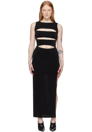 MISBHV Black Elena Maxi Dress