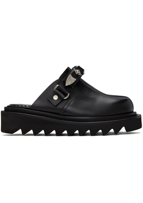 Toga Pulla Black Chunky Loafers