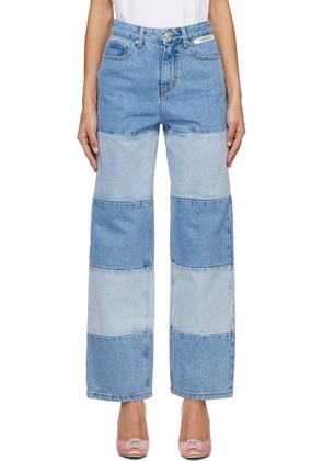 KIMHĒKIM Blue Bicolor Jeans