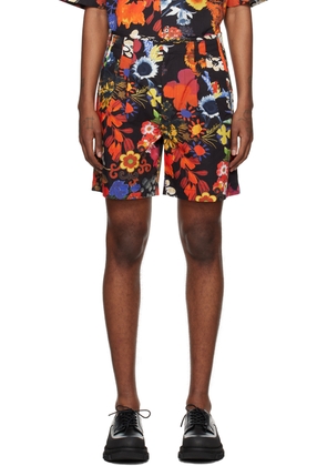 Moschino Multicolored Floral Shorts
